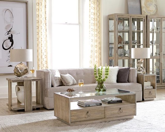 Riverside Furniture Sophie Natural Display Cabinet-3