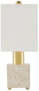 Currey & Company Gentini Beige/Off-White Table Lamp-2