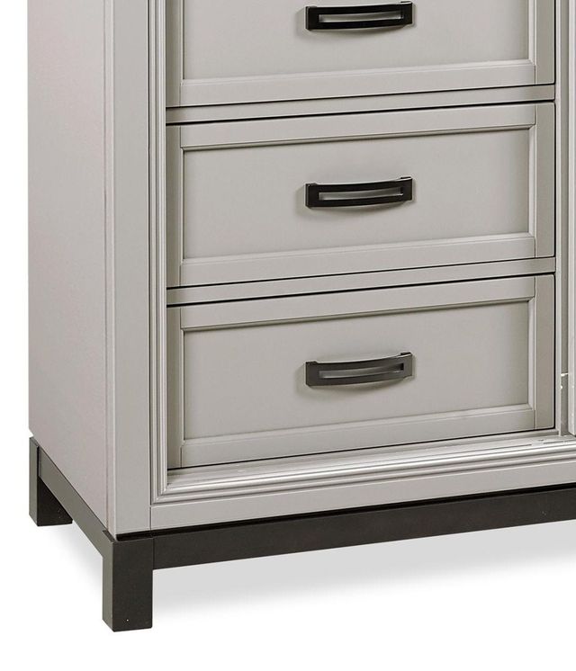 Aspenhome® Hyde Park Gray Paint Sliding Door Chest-3
