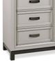 Aspenhome® Hyde Park Gray Paint Sliding Door Chest-3