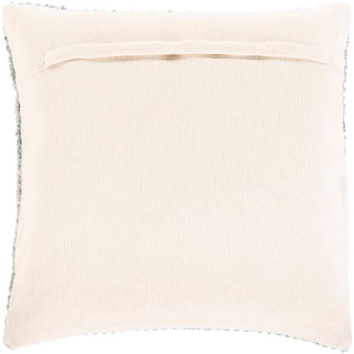 Surya Nobility Sea Foam 22"x22" Toss Pillow with Polyester Insert-1