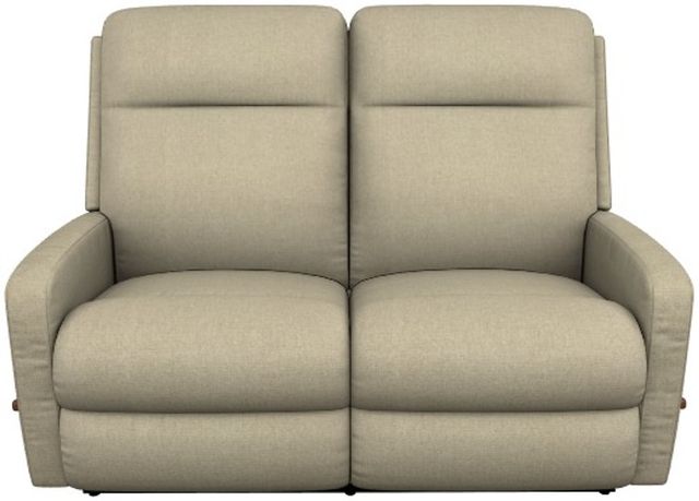 La-Z-Boy® Finely Linen Manual Wall Reclining Loveseat-1