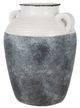 A & B Home Gray/White Flower Vase -3