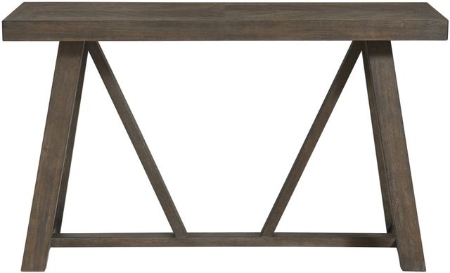 Intercon Hearst Reclaimed Chevron Sofa Back Table-2