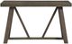Intercon Hearst Reclaimed Chevron Sofa Back Table-2