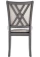 New Classic® Home Furnishings Amy 2-Piece Gray Dining Chair-4