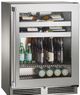 Perlick® Signature Series Shallow Depth 18" Stainless Steel Beverage Center Glass Door-0