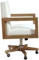 Modus Furniture One Bisque/White Office Chair-3