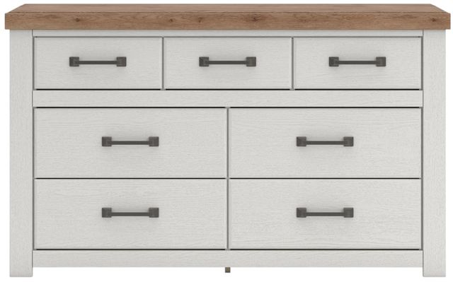 Benchcraft® Savonport Brown/White Dresser-2