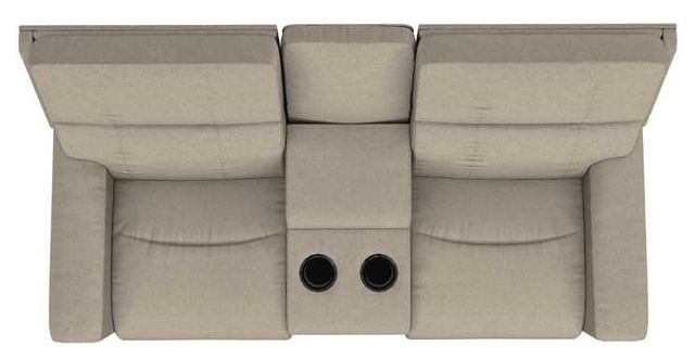 La-Z-Boy® Apollo Platinum Manual Reclining Loveseat with Console-4
