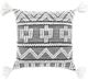 Surya Faroe Black 18"x18" Pillow Shell with Down Insert-0