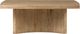 Four Hands Brinton Rustic Oak Veneer Coffee Table-2