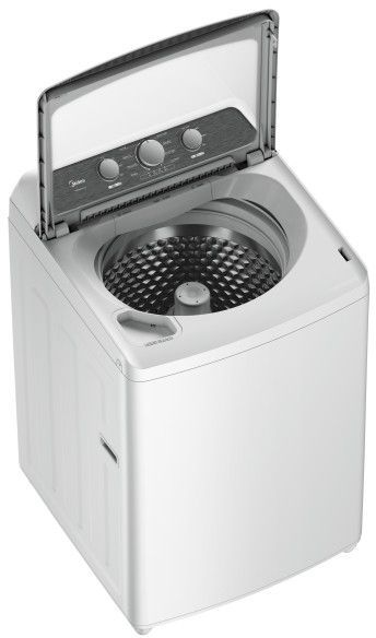 Midea® 4.1 Cu. Ft. White Agitator Top Load Washer-3