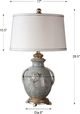 Uttermost® Cancello Blue Table Lamp-2