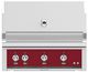 Hestan® 4-Burner Burgundy Built In Liquid Propane Gas Grill-0