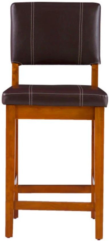 Linon Milano Brown Counter Stool-3