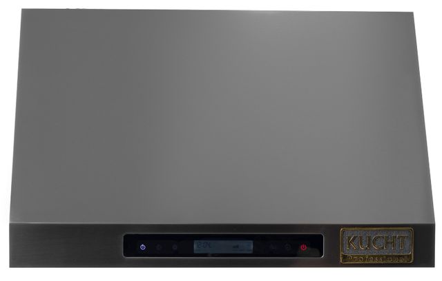 Kucht Professional Gemstone™ 36" Titanium Stainless Steel Under Cabinet Range Hood-1