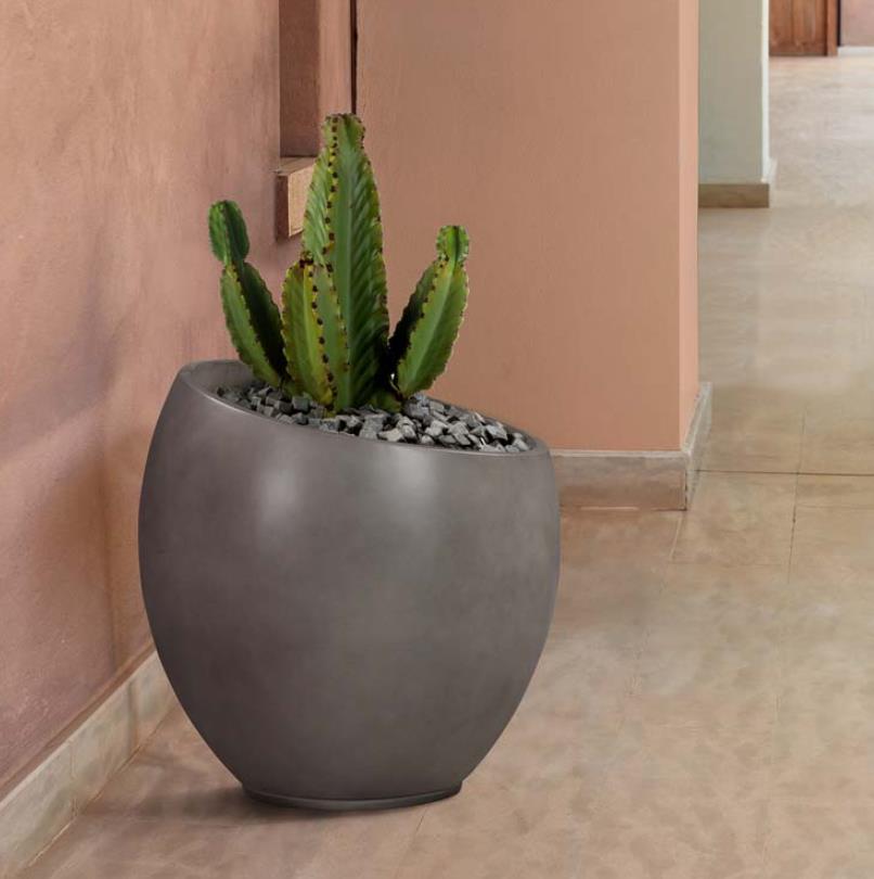 Armen Living Moonstone Planter - Thumbnail 2