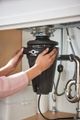 Moen® EX Series 1 HP Continuous Feed Black Garbage Disposal-3