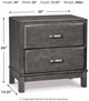 Signature Design by Ashley® Caitbrook Gray Nightstand-1