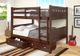 Donco Kids Mission Dark Cappuccino Full/Full Bunk Bed with Drawer Storage-0