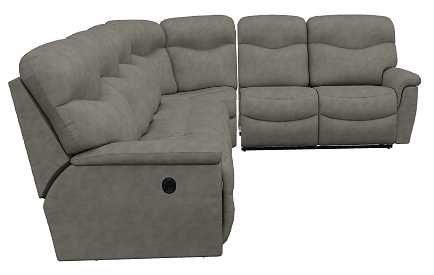 La-Z-Boy® James Lead Reclining Sectional with Custom Layout Options-1