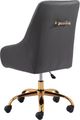 Zuo Modern Madelaine Gray and Gold Office Chair-3