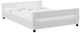 Elements International Cali Kids White Full Caster Bed-0