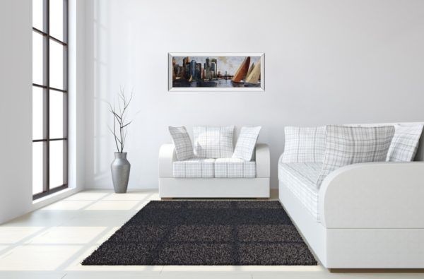 Classy Art Arriving at Manhattan by Marti Bofarull Mirrored Frame Wall Art-2