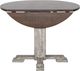 Sunny Designs™ Homestead Hills Tobacco Leaf Drop Leaf Table with Alpine Gray Base-3