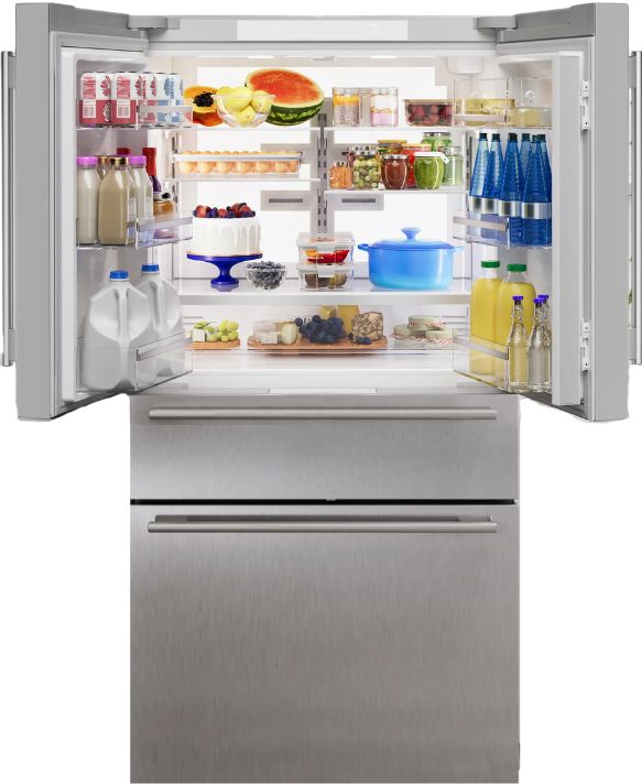 Thermador® Masterpiece® 36" 20.4 Cu. Ft. Stainless Steel Counter Depth French Door Refrigerator-1