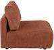 Coaster® Elysia Chenille Coral Upholstered Modular Armless Chair-4