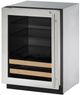 U-Line 2000 Series 24" 4.9 Cu. Ft. Stainless Steel Beverage Center-0