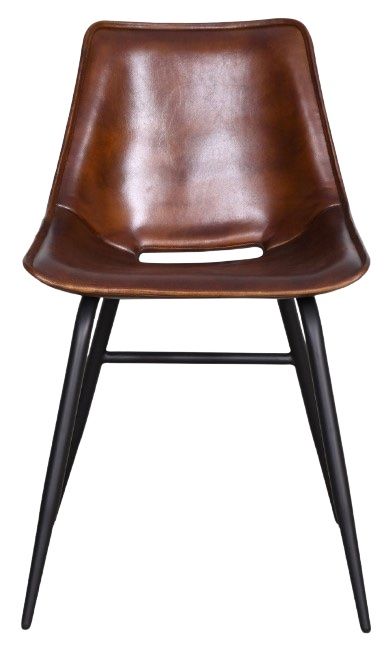 Home Trends & Design Essex Stanley Handwashed Chestnut Side Dining Chair-1