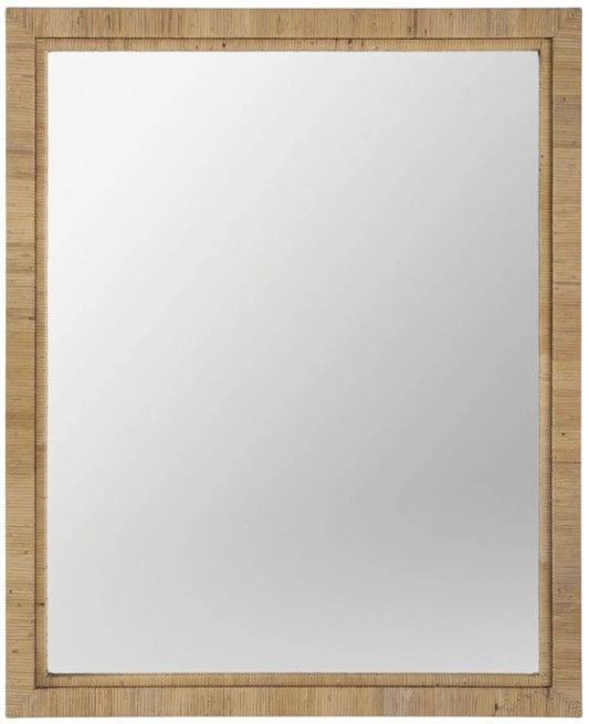 Universal Explore Home™ Escape Coastal Living Home Long Key Natural Rattan Mirror-0