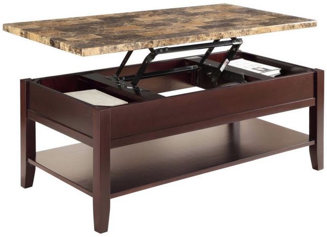 Mazin Furniture Orton Rich Cherry Lift Top Cocktail Table-0