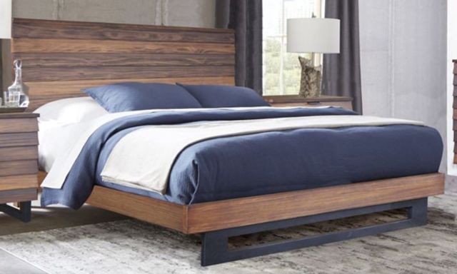 American Wholesale Furniture Urban 3-Piece Brown Queen Bedroom Set-1