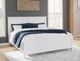 Signature Design by Ashley® Fortman White King Panel Bed-0
