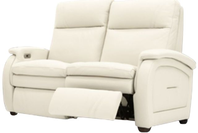 Fornirama 3480 Off-White Power Reclining Loveseat-0