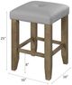 ACME Furniture Charnell 2-Piece Gray/Oak Counter Height Stool-3