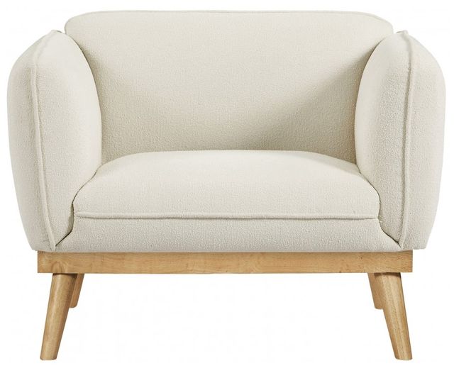 Meridian Furniture Nolita Cream Chair-1