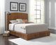 Coaster® Laughton Amber Brown Queen Bed-4