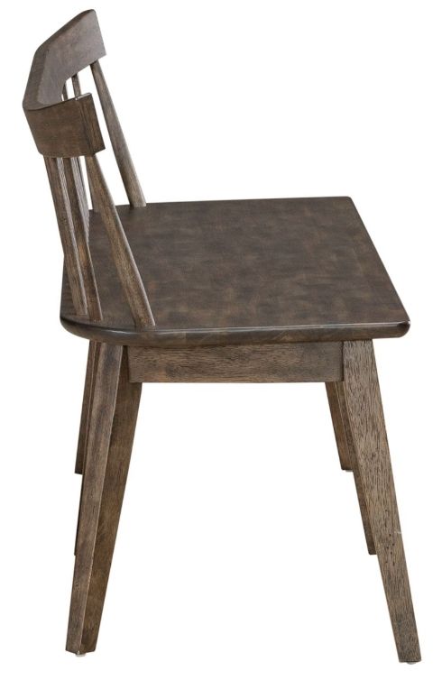 Liberty Furniture Midland Falls Rustic Brown Spindle Back Bench-3