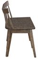 Liberty Furniture Midland Falls Rustic Brown Spindle Back Bench-3