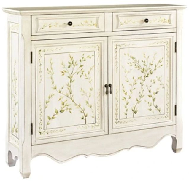 Powell® White Console-0