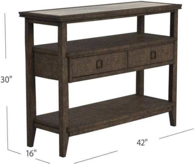 Null Furniture Woodmill Sable Sofa/Media Console Table-3