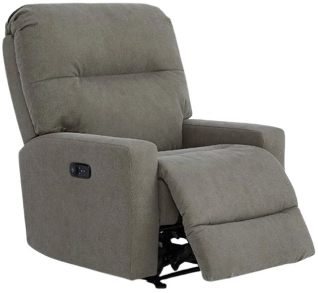 Best® Home Furnishings Customizable Kenley Vinyl Power Space Saver Recliner with Heat, Massage and Power Tilt Headrest-4