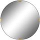 Uttermost® Clip Satin Black Mirror-0