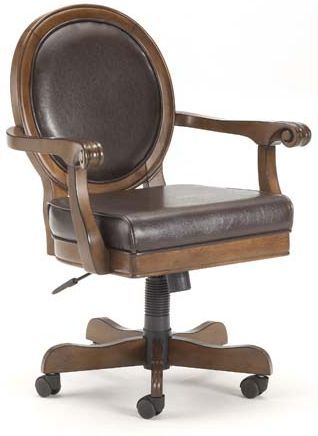 HH2 Home Warrington Cherry Adjustable Office/Game Chair-0