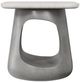 Bernhardt Sereno Lutra Side Table with Sasso Base-2